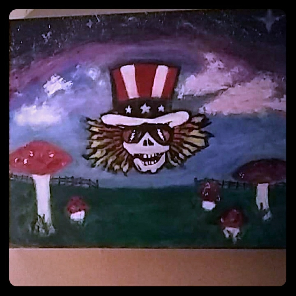 Grateful dead  physcle same painting